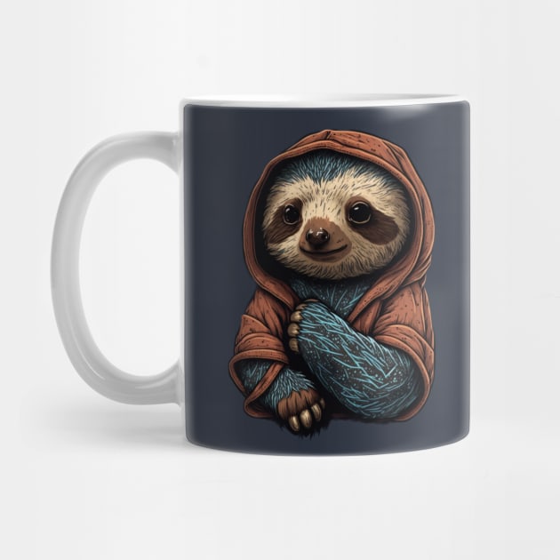 Hooded Sloth by Starry Street